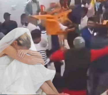 ОПШТА ТУЧА НА СВАДБИ: Бизаран окршај младиних и младожењиних