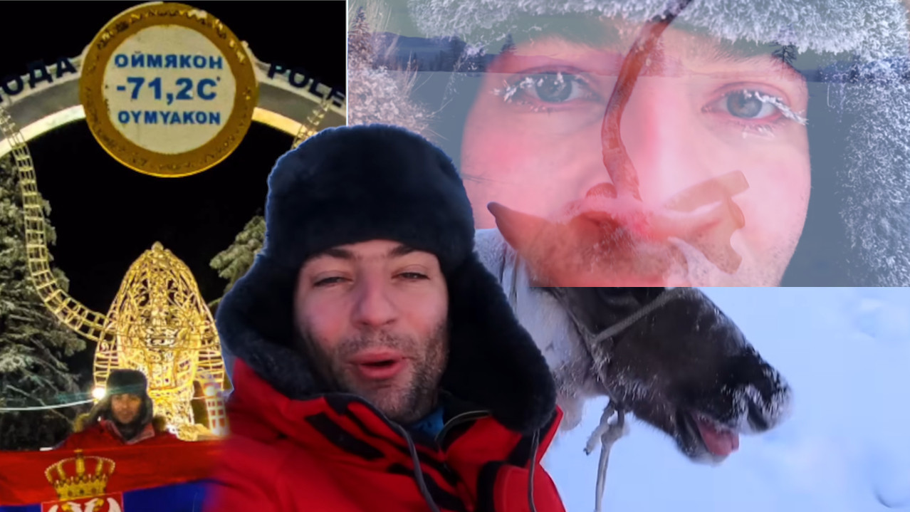 ЖИВОТ НА -55°C: Србин обишао најхладније насеље на свету