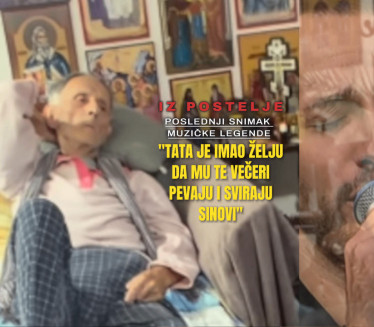 FOLKERU UMRO OTAC; Objavio poslednji video legende muzike