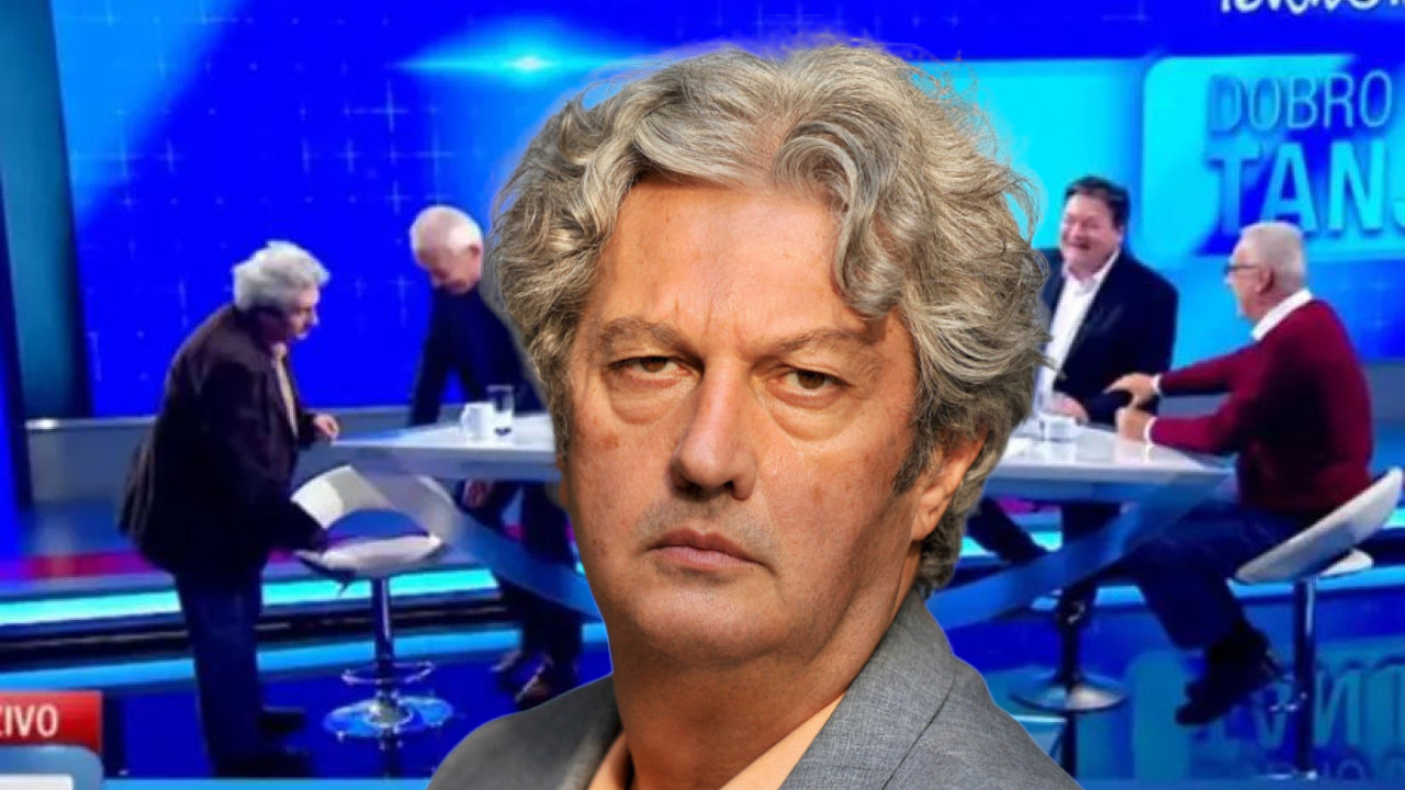 УСРЕД ЕМИСИЈЕ - МАРИЋ ЗАВРШИО НА ПОДУ Програм хитно прекинут