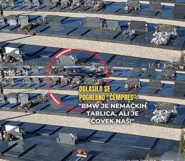 DNO DNA: Vozio "BMW" po groblju, da parkira što bliže (VIDEO)