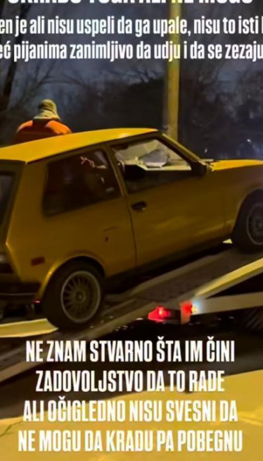 Фолкеру 2. пут обили "југа", покушали да га украду (ФОТО)