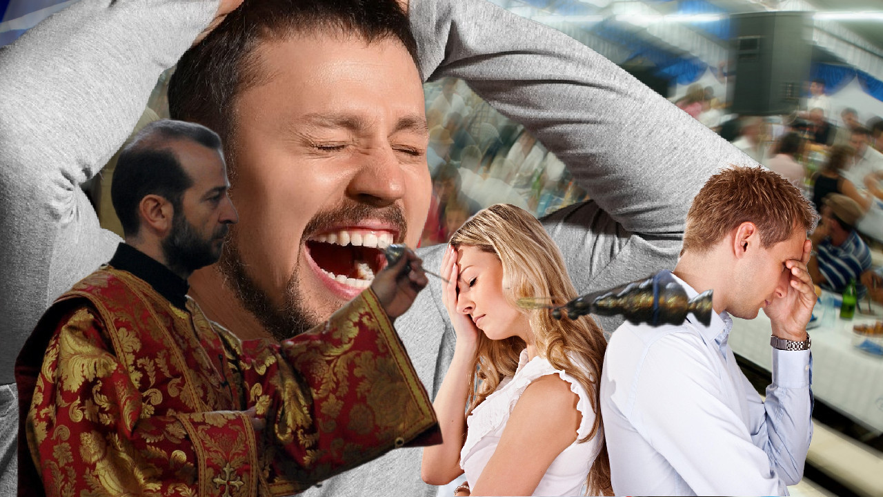 Pop razotkrio AFERU mlade i kuma, mladoženja pao u nesvest