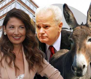 Sanja KAŽNJENA na RTS-u, uživo Slobu nazvala MAGARCEM