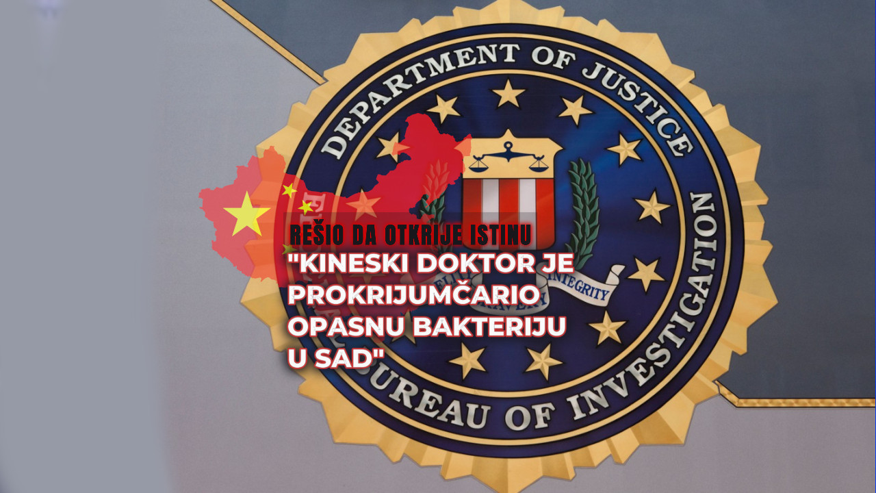 PROGOVORIO DIREKTOR FBI"Kineski doktor uneo bakteriju u SAD"