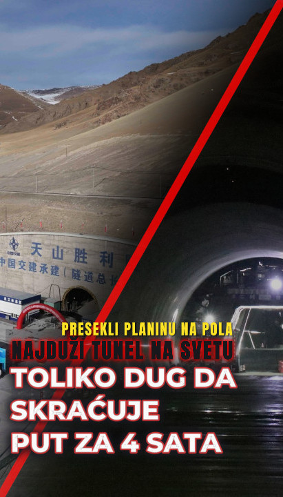 Пуштају НАЈДУЖИ ТУНЕЛ на свету - "пробуразили" планину