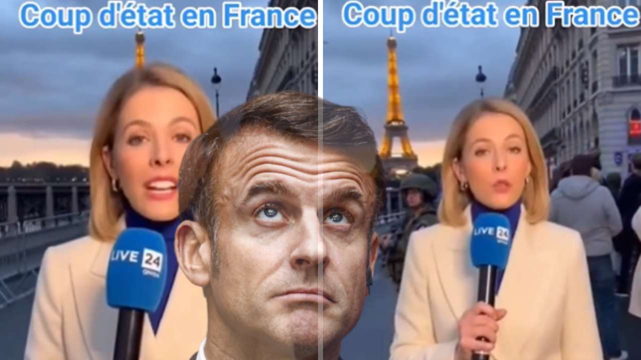 "ДРЖАВНИ УДАР, СВРГНУТ ЈЕ" Видео Макрону задао главобољу