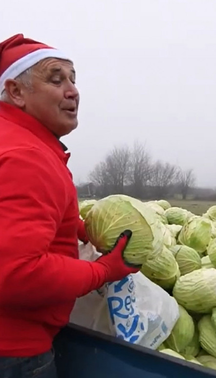 Ogorčeni poljoprivrednik podelio 10 TONA kupusa DŽABE
