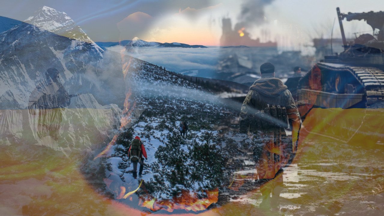 UKRAJINCI PREKO PLANINA BEŽE OD FRONTA: Mnogi ne prežive put