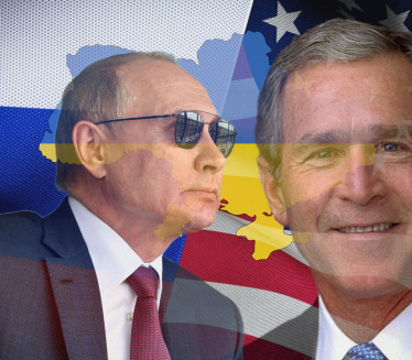 "UKRAJINA JE VEŠTAČKA DRŽAVA" Tajni razgovor Putina i Buša