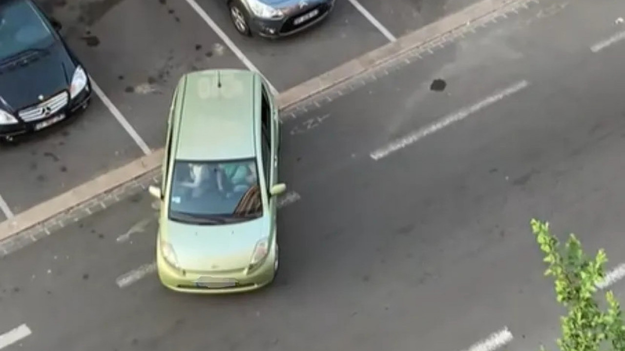 "ДОБИО ДОЗВОЛУ НА ЛУТРИЈИ?!" Снимак паркирања обишао свет