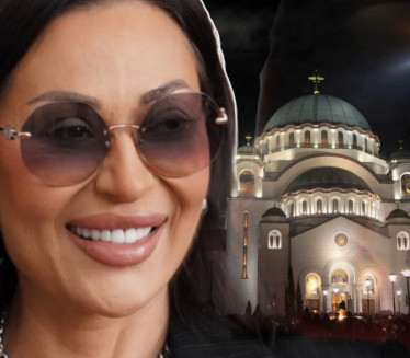 PRIČESTILA SE: Ceca na ponoćnoj liturgiji "Svi smo na okupu"