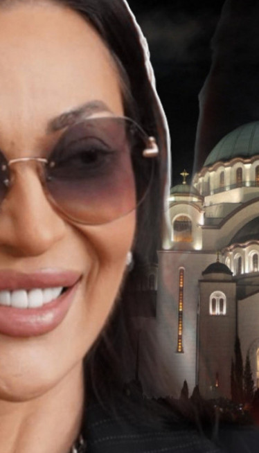 ПРИЧЕСТИЛА СЕ: Цеца на поноћној литургији "Сви смо на окупу"