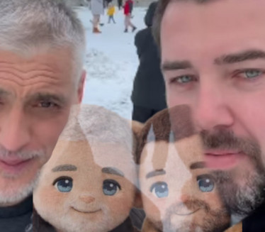 Čeda i Kos predstavili Labubu lutkice sa svojim likom