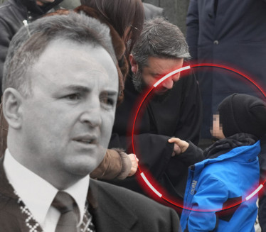 DIRLJIV PRIZOR Mali Željko na dedinom grobu, evo šta je uradio