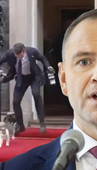 ŠTA BI U LONDONU Nezgoda predsedničkog fotografa - kriv Lari