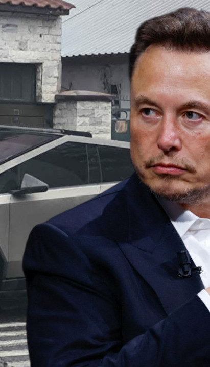 "KAKAV JE OVO TENK?!" Maskova dika na ulicama Beograda FOTO