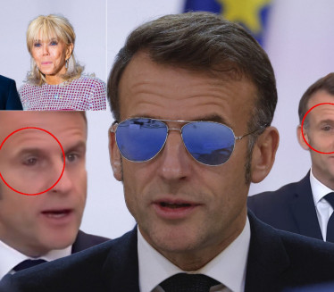 ЦРВЕНО ОКО ПА НАОЧАРЕ Французи кажу: "Брижит тукла Макрона"