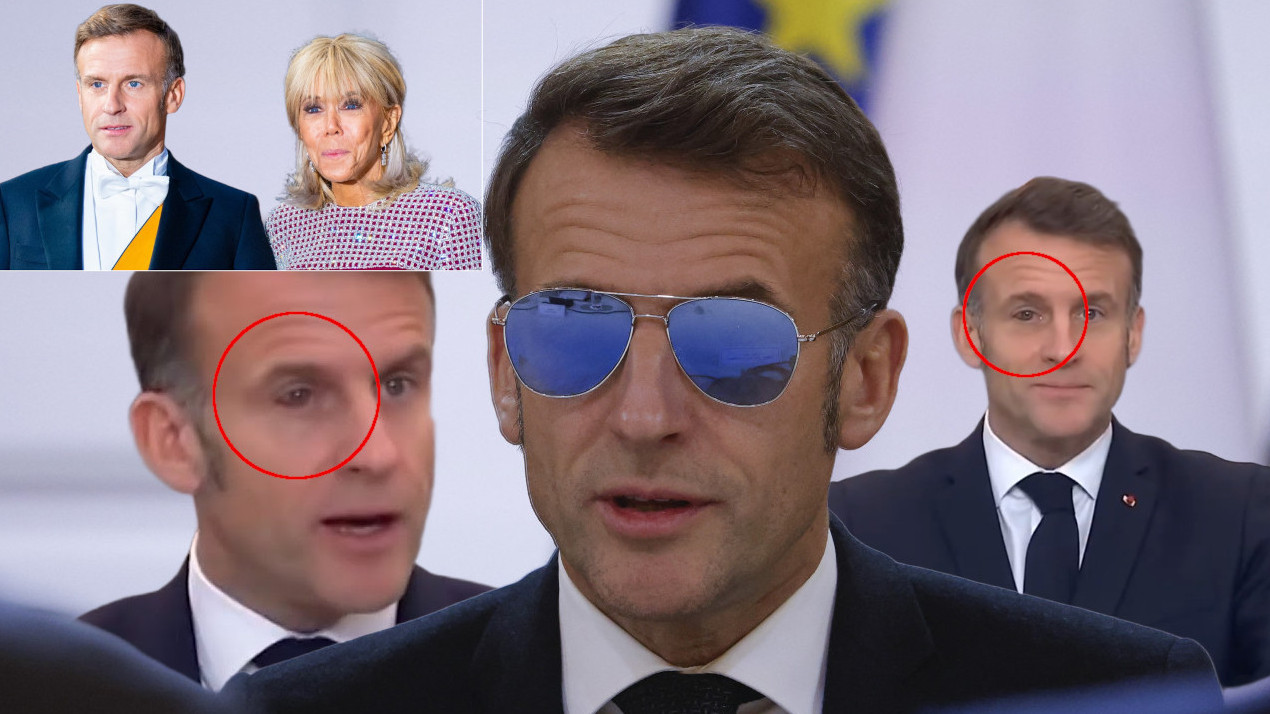 ЦРВЕНО ОКО ПА НАОЧАРЕ Французи кажу: "Брижит тукла Макрона"
