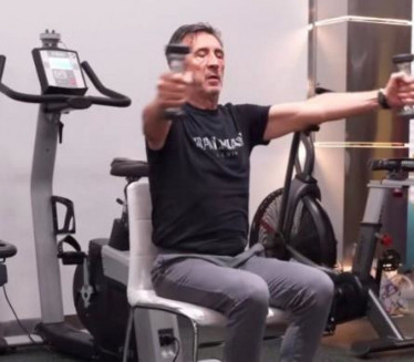 ŽIKA U TERETANI: Jakšić se vratio na trening