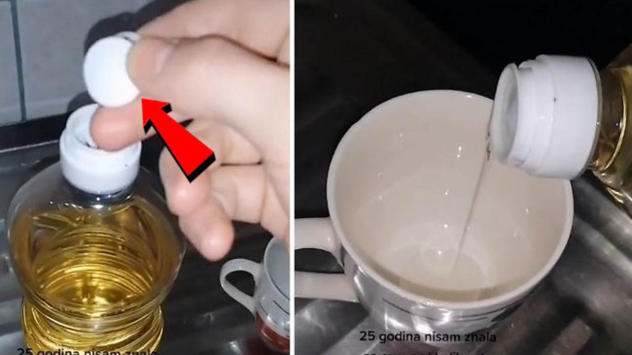 Čemu služi čep od ULJA koji svi bacamo? Vrlo je KORISTAN