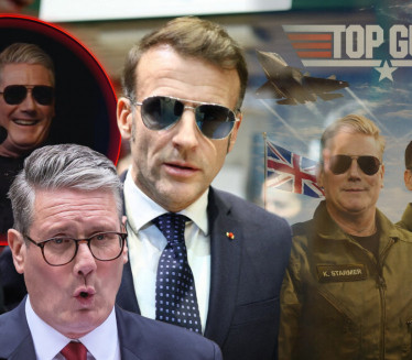 "PRIČAJ SA MNOM, GUSKO!" Stramer pecnuo Makrona zbog naočara