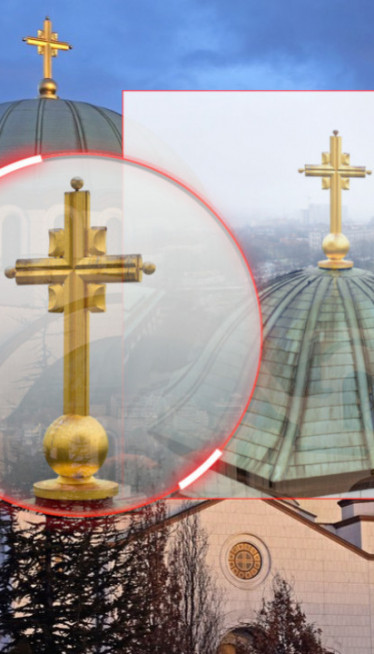 КРСТ НА ХРАМУ КРИЈЕ ТУЖНУ ПРИЧУ Његов аутор трагично скончао