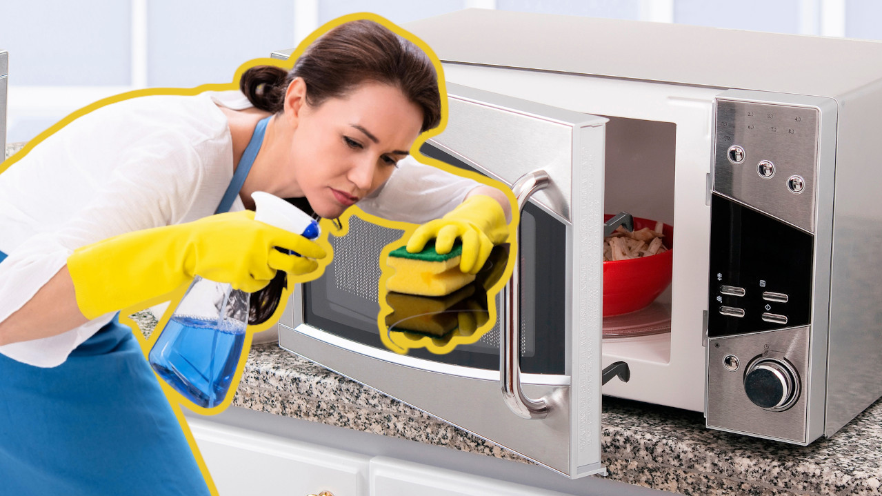 BEZ RIBANJA: Trik za čišćenje mikrotalasne - blistaće kao nova