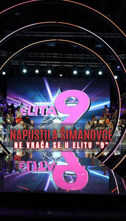 ШОК: Звезда Елите задржана у болници - неће се враћати