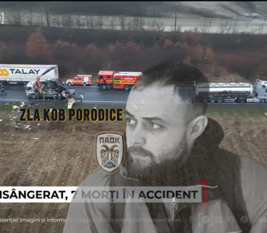 UŽAS I otac navijača Paoka,kamiondžija,poginuo na istom mestu