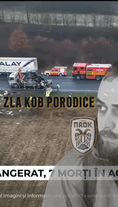 УЖАС И отац навијача Паока,камионџија,погинуо на истом месту