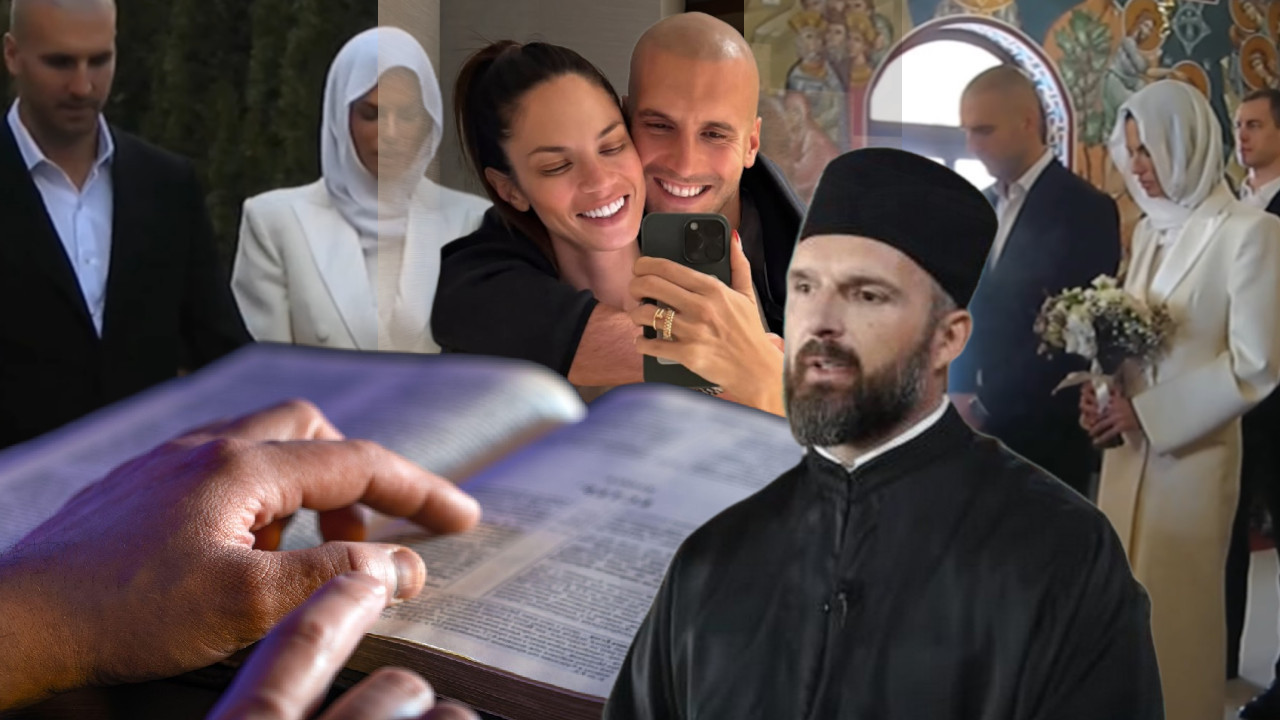 Зашто је Димитровска носила МАРАМУ на црквеном венчању?