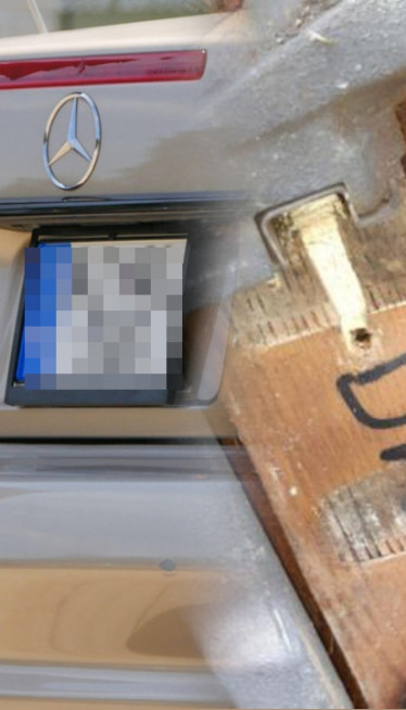 Kupio polovni mercedes,dobio DRVENE KOČNICE i poruku na njima