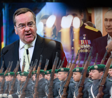 НЕМАЧКИ МИНИСТАР ОДБРАНЕ  "Сутра прекид,прекосутра крај УКР"