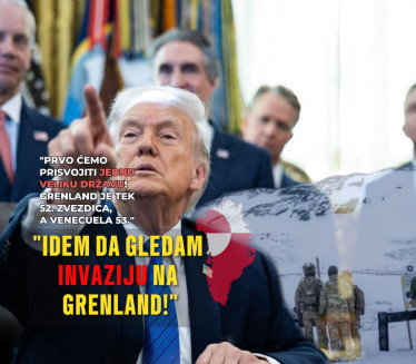 Idem da gledam invaziju na Grenland, mnogo vas je koje mrzim
