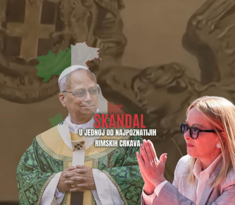 СКАНДАЛ У ИТА Ђорђа на фресци једне од најпознатијих цркава