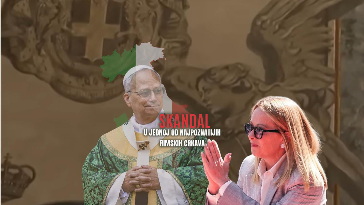 SKANDAL U ITA Đorđa na fresci jedne od najpoznatijih crkava