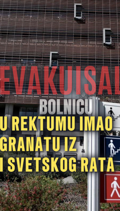 Primili ga s neeksplodiranom bombom iz I rata u rektumu