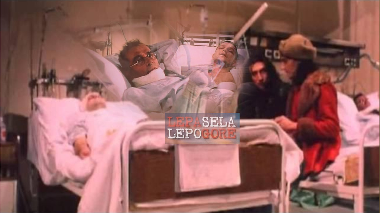 VODITELJ OTKRIO "Ovde su snimana Lepa sela, scene iz bolnice"