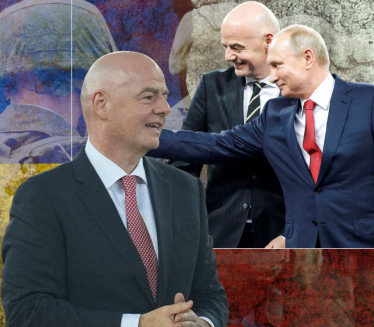 "МОРАЛНИ ДЕГЕНЕРИК!" Први човек ФИФА изнервирао Украјинце