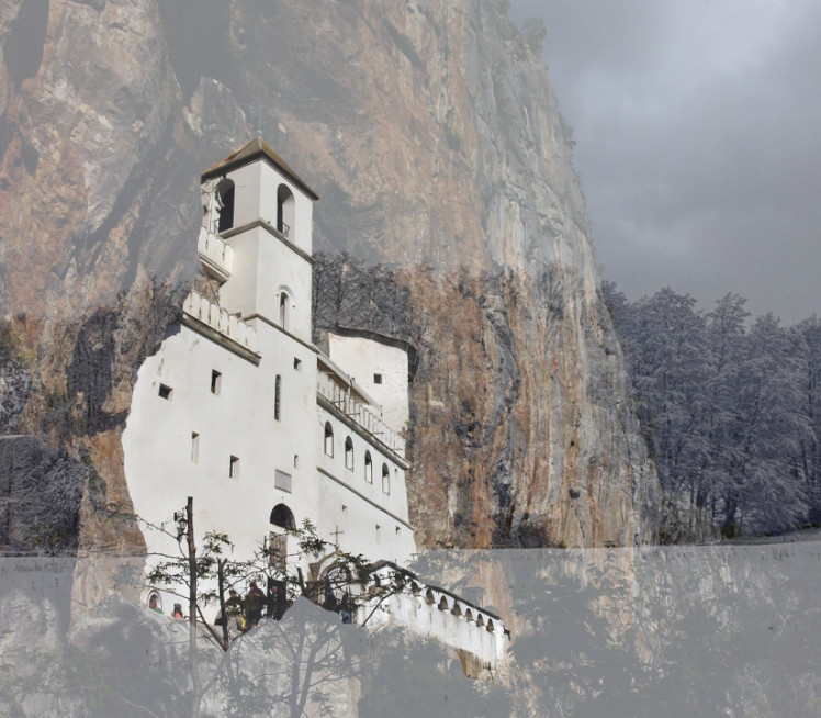 МАГИЧНО И НЕСТВАРНО: Видите како Острог изгледа под снегом