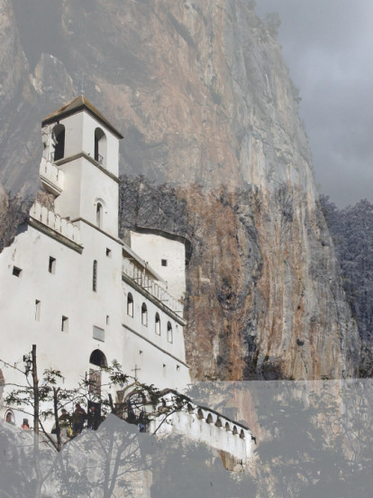 МАГИЧНО И НЕСТВАРНО: Видите како Острог изгледа под снегом