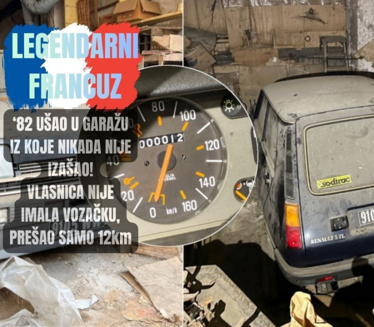 КУПЉЕН НОВ, У ГАРАЖИ БИО 43 ГОДИНЕ: Пронашли легендарни ауто