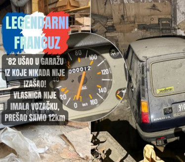 КУПЉЕН НОВ, У ГАРАЖИ БИО 43 ГОДИНЕ: Пронашли легендарни ауто