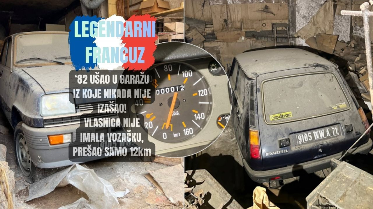KUPLJEN NOV, U GARAŽI BIO 43 GODINE: Pronašli legendarni auto