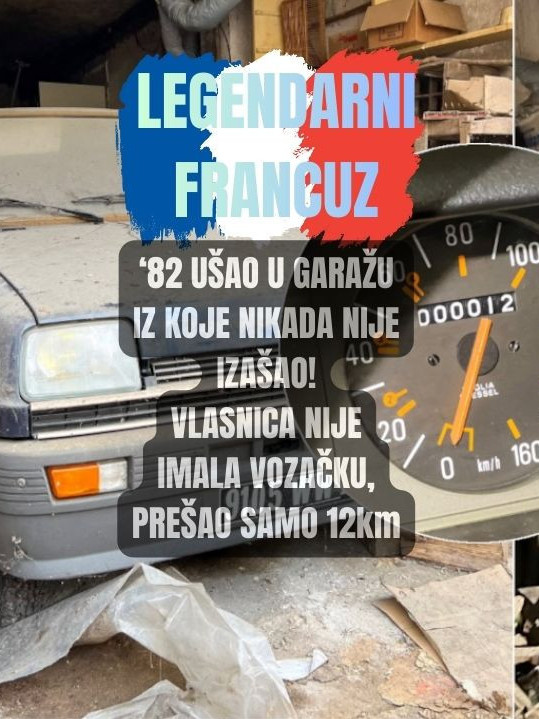KUPLJEN NOV, U GARAŽI BIO 43 GODINE: Pronašli legendarni auto