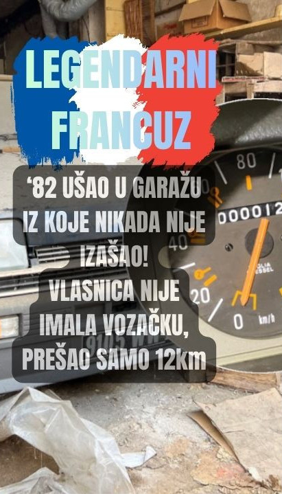 KUPLJEN NOV, U GARAŽI BIO 43 GODINE: Pronašli legendarni auto