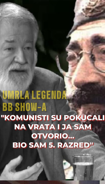 ОЦА СУ МИ ЗВАЛИ "ДРАЖИН КОЉАЧ": Шевко имао језиво детињство