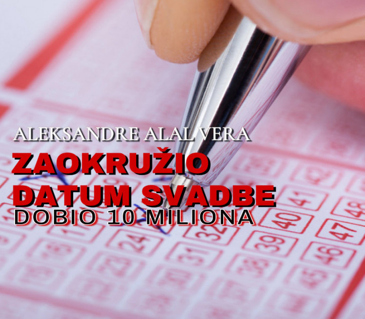 MINISTARSTVO POTVRDILO: Dobio 10 miliona,upisao DATUM SVADBE