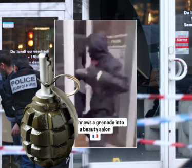 BACIO BOMBU I ZATVORIO VRATA: 6 povređenih u salonu (VIDEO)